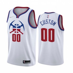 Maillot NBA Denver Nuggets Personnalisable 2020-21 Earned Edition Swingman - Homme